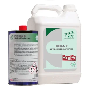 DEKA P DETERSOLVENTE DECERANTE DI FONDO 5KG.